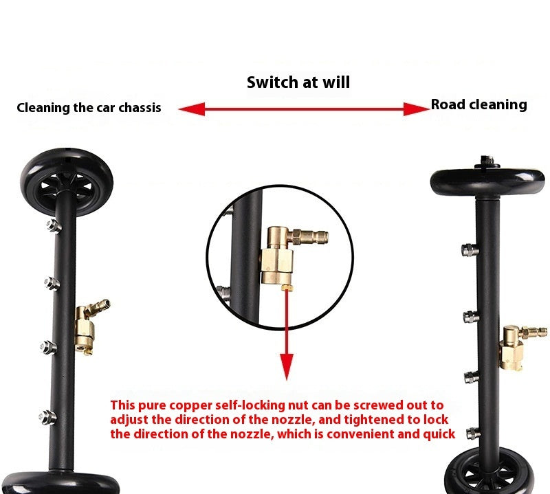 16-Inch High-Pressure Chassis Cleaner – Deep Clean for Cars & Trucks - AutoBits
