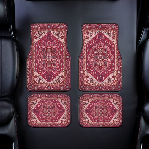 Turkish - Persian Oriental Car Floor Mats – Elegant & Easy to Clean - AutoBits