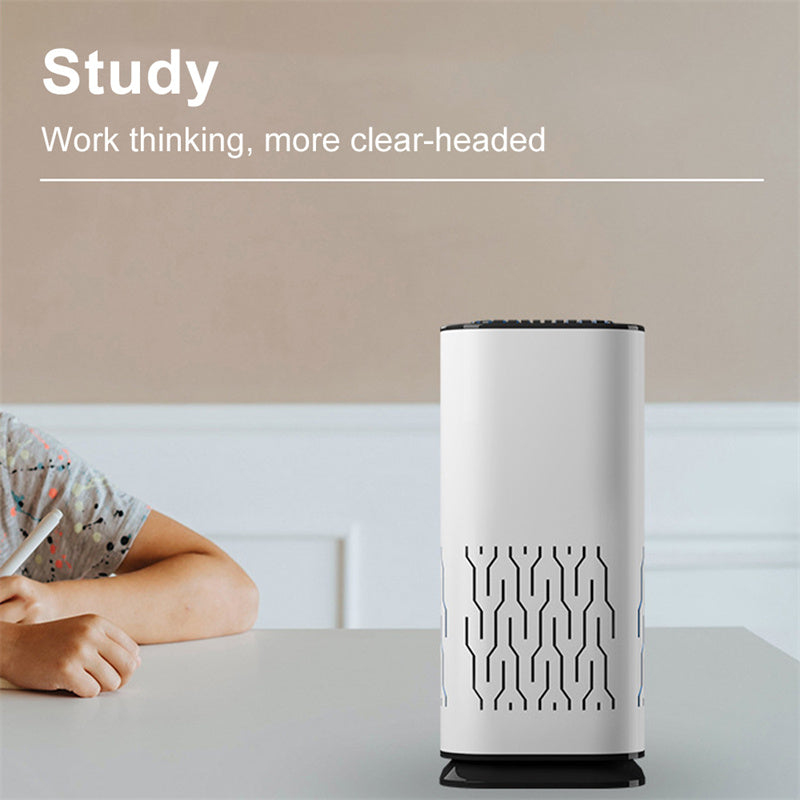 Portable Negative Ion Air Purifier – Removes Dust, Smoke & Odors for Home & Car - AutoBits