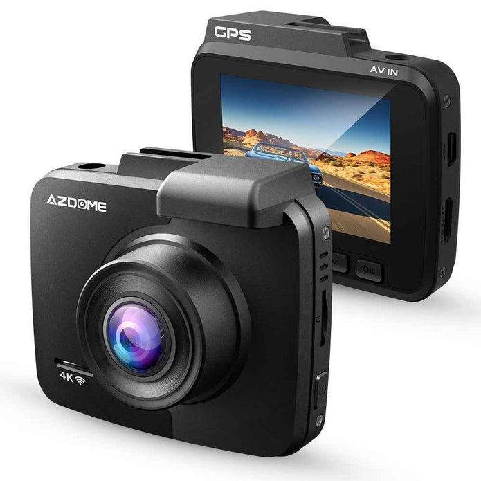AutoBits™ GS63H Ultra 4K Dash Cam | Front & Rear Dual Lens | Built-in GPS & WiFi | Sony Night Vision | 24H Parking Guard