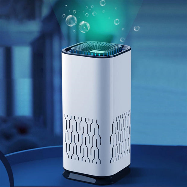 Portable Negative Ion Air Purifier – Removes Dust, Smoke & Odors for Home & Car - AutoBits