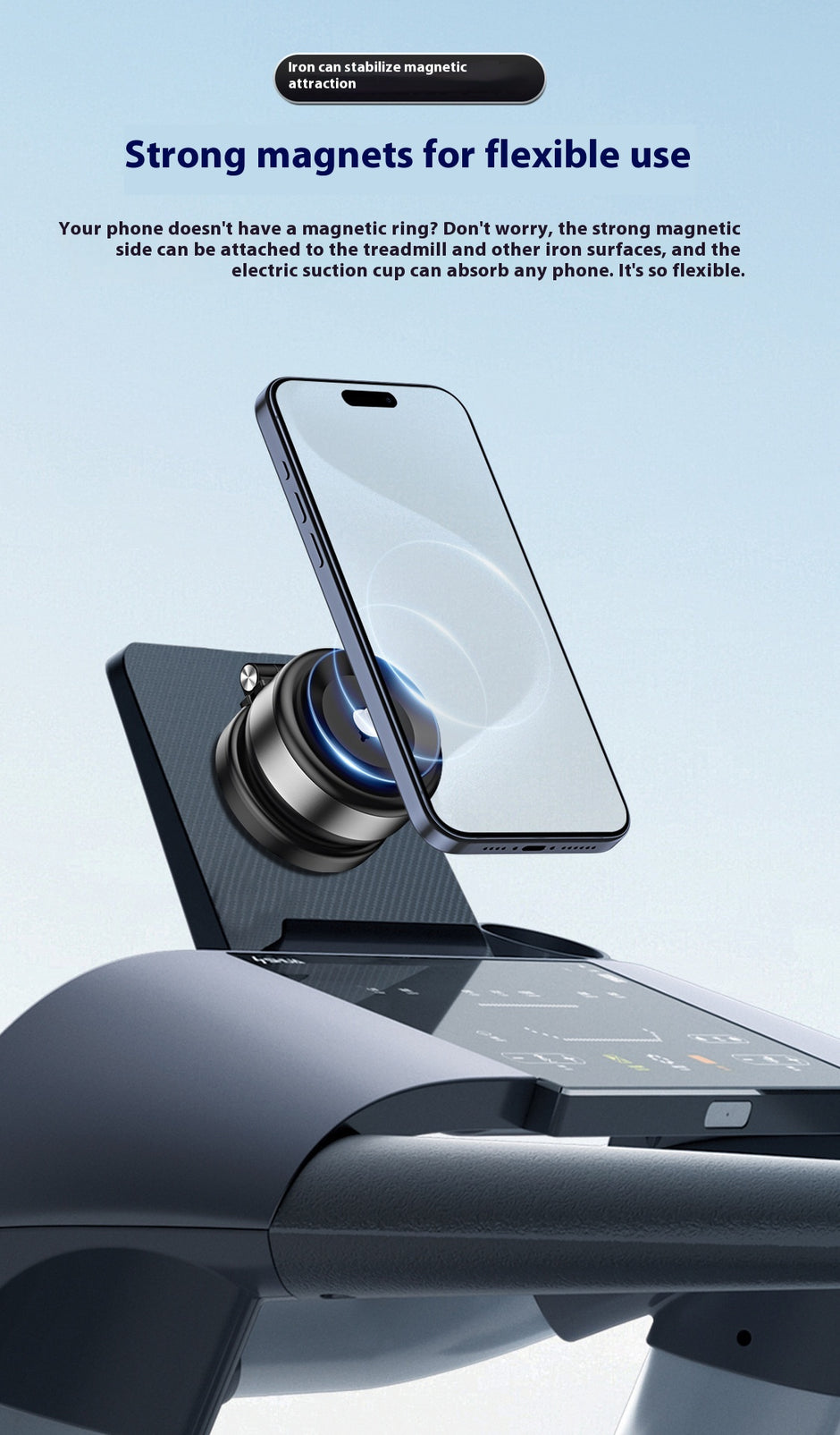 Magnetic Car Phone Holder – Strong Suction & 360° Rotation - AutoBits