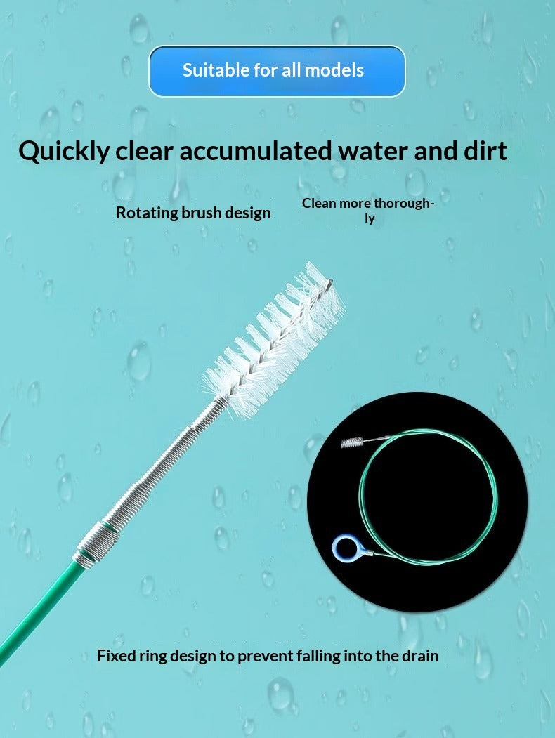 Car Sunroof Drain Hole Cleaning Brush – 2M Flexible Pipe Cleaner Tool
