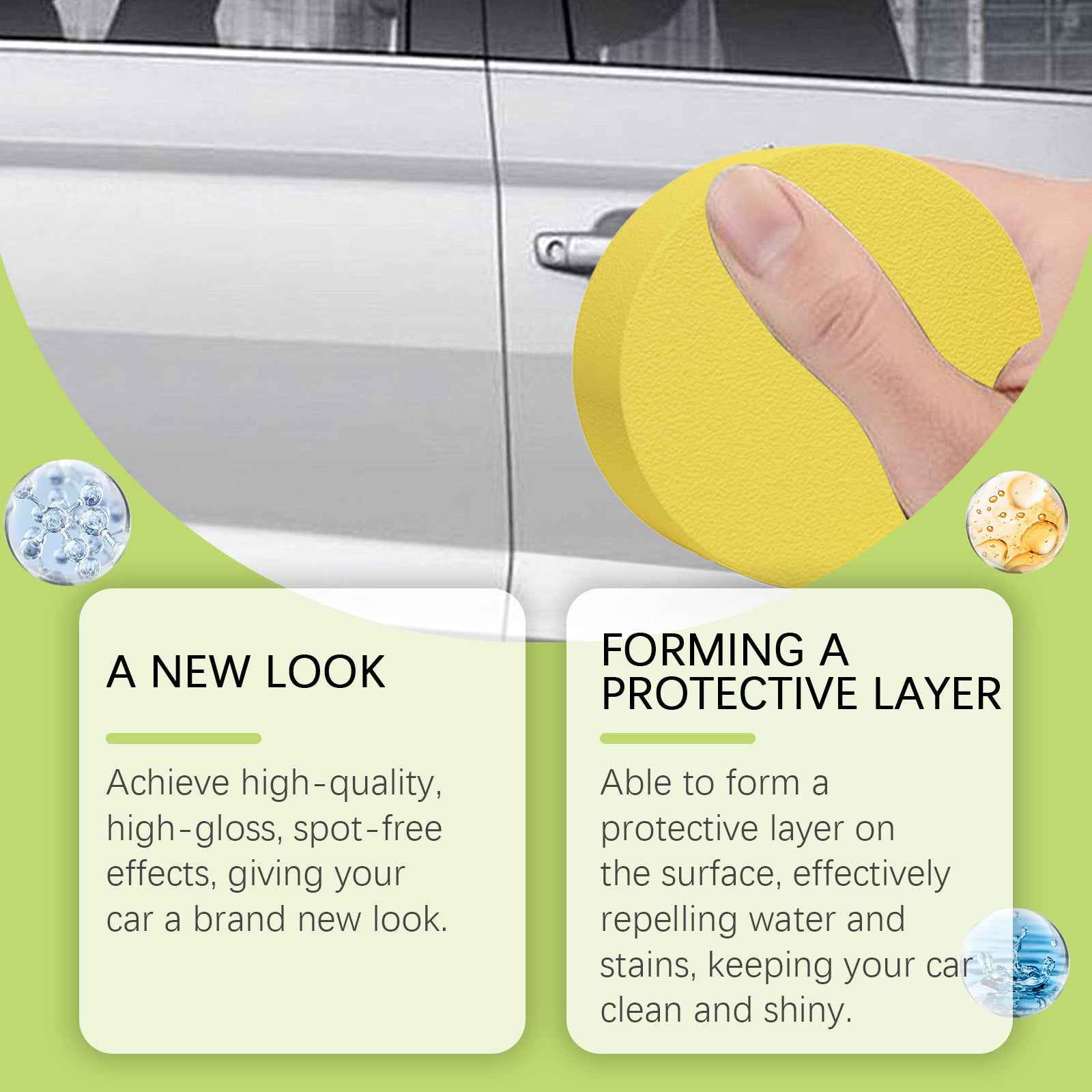 Glossy Car Paint Spray – Nano Silicon High-Gloss Shine & 3-Year Protection | 237ml