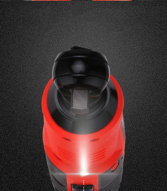 "Portable electric ratchet wrench with lithium battery, up to 45Nm torque"
