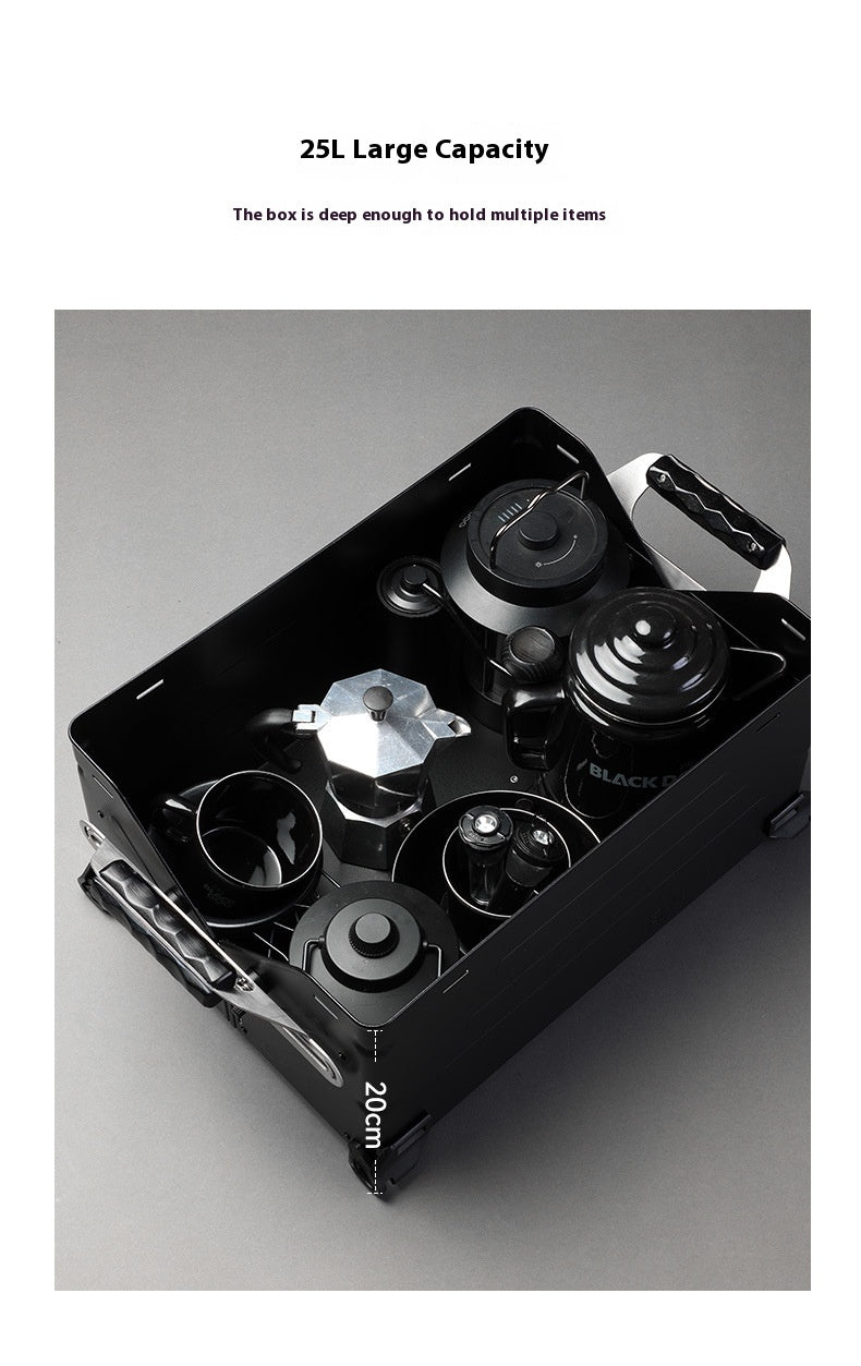 Camping Outdoor Folding Storage Box – Durable & Compact Organizer