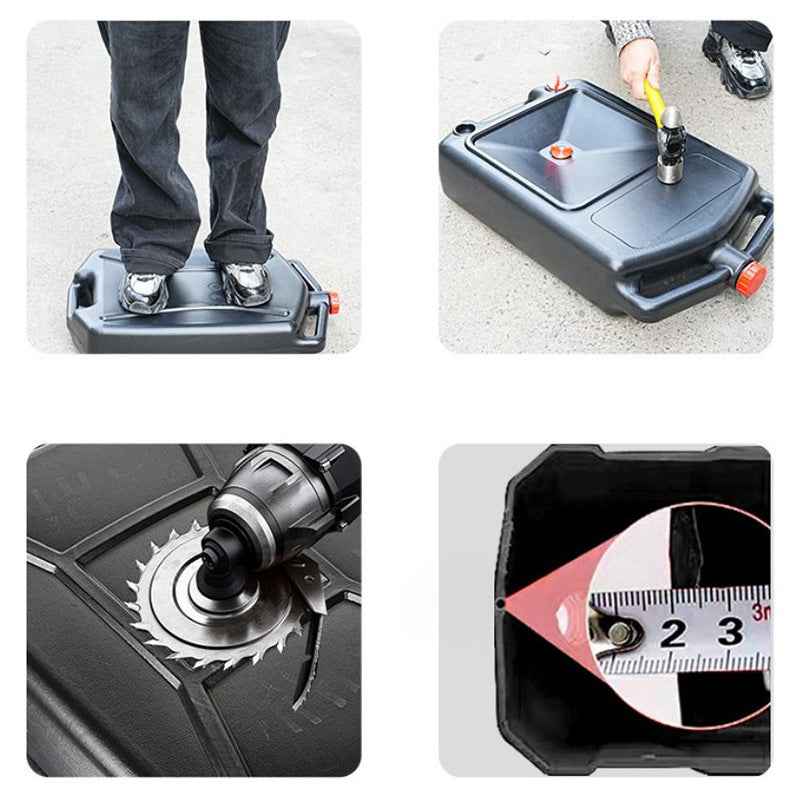 Durable Plastic PE Oil Drain Pan for Car Repair & Maintenance