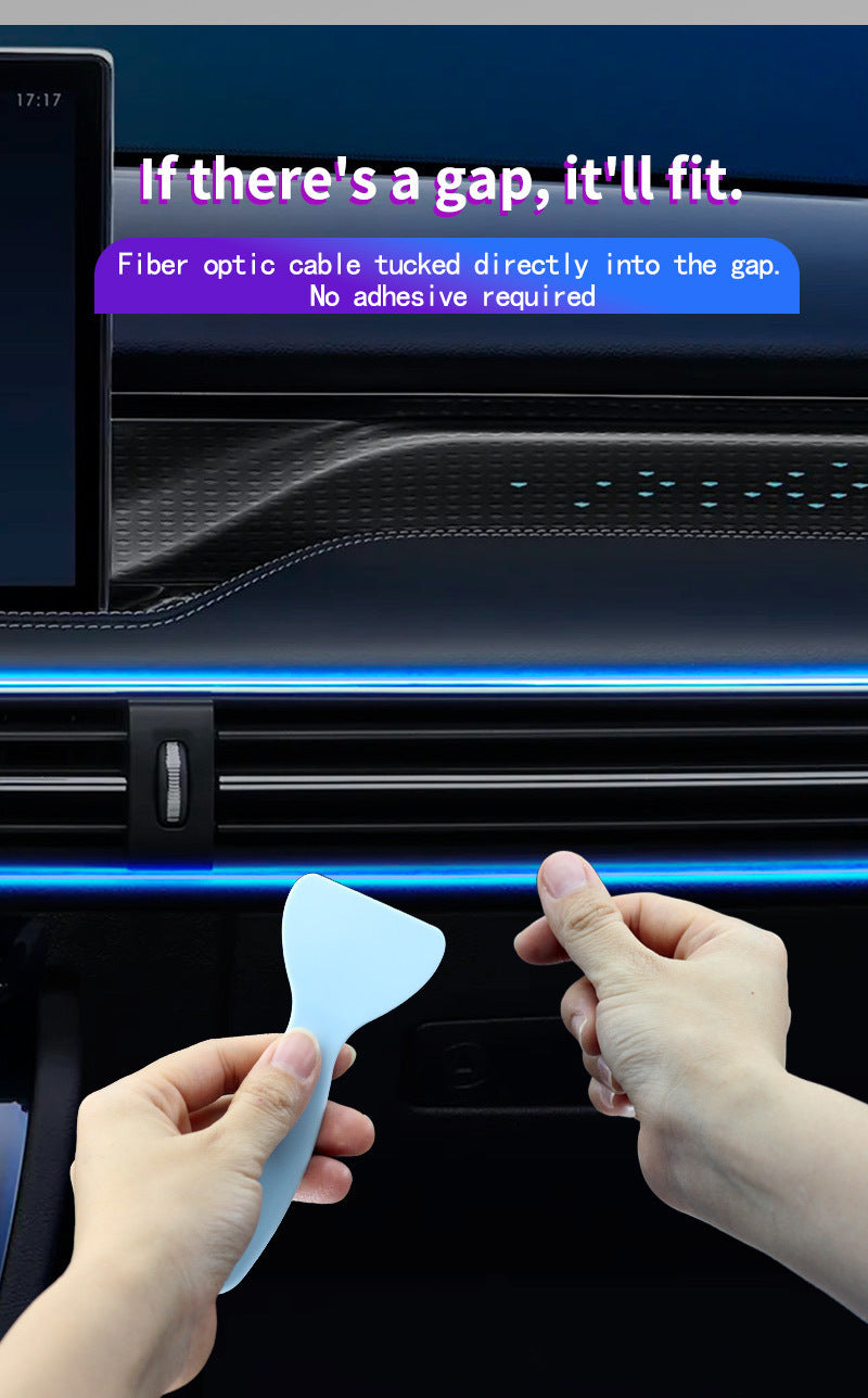 AutoBitStore™ Music Rhythm Car LED Strip – 64 Colors + APP & Voice Control!