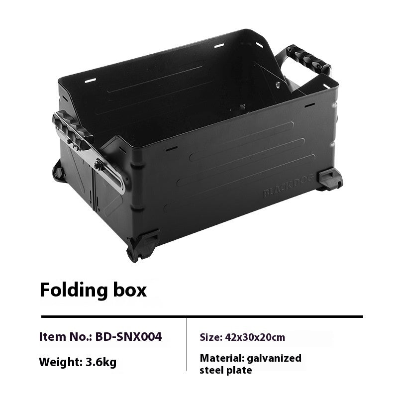 Camping Outdoor Folding Storage Box – Durable & Compact Organizer