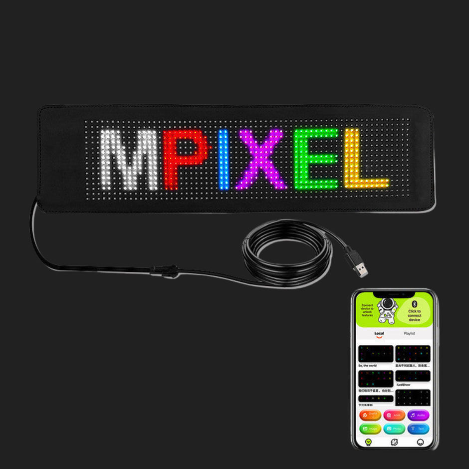 Mobile Phone LED Flexible Display – Dynamic & Customizable Scrolling Screen - AutoBits