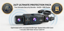 AutoBitStore™ 360° 4-Channel Dash Cam – Full Vehicle Surround Coverage, IR Night Vision & Smart OBD Radar Surveillance System