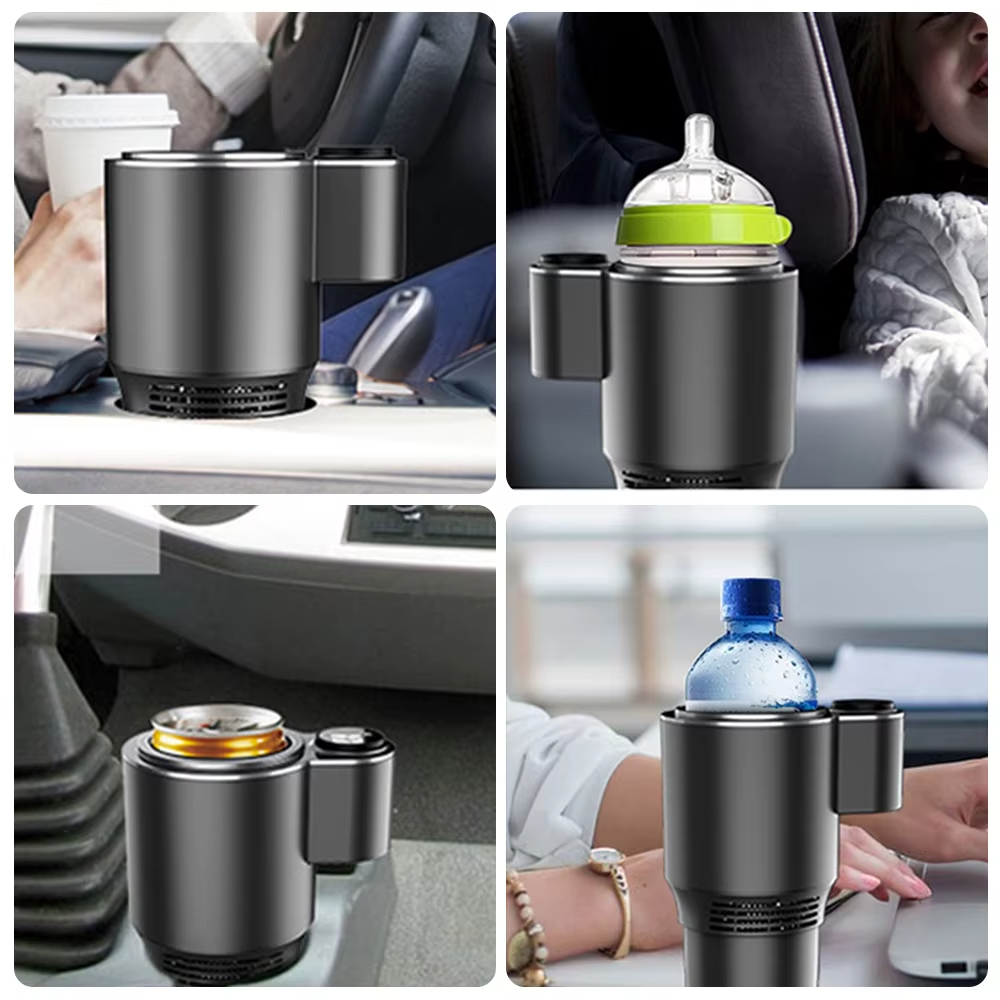 Car Heated & Cooled Cup – 36W Temperature Control Travel Mug for Hot & Cold Drinks | 12V Plug-In