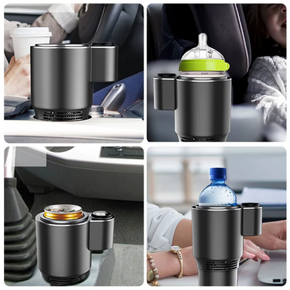 Car Heated & Cooled Cup – Premium Temperature Control Travel Mug