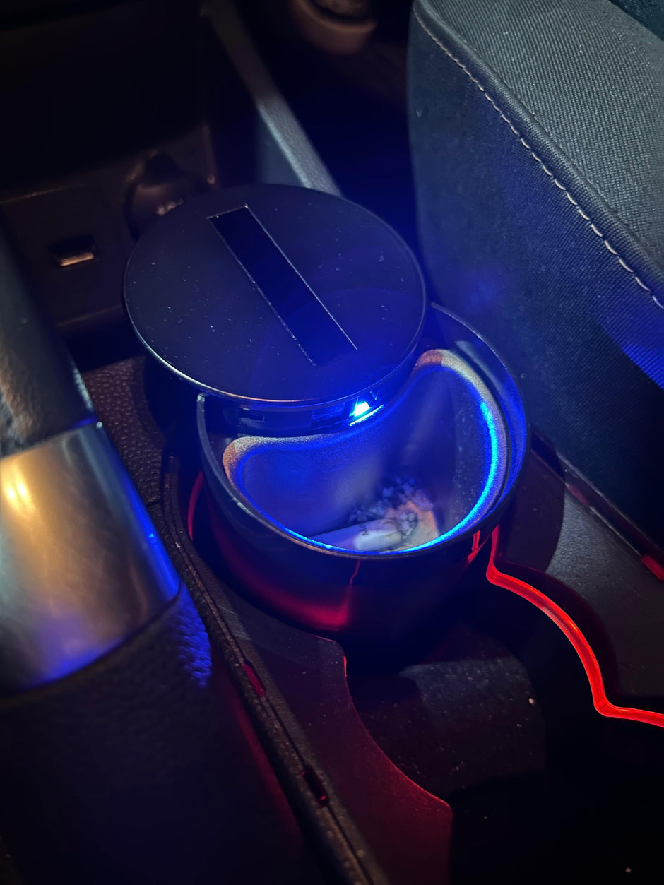 Intelligent Induction Ashtray – Infrared Sensor for Automatic Opening & Closing!