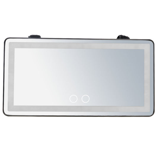 Car LED High-Definition Makeup Mirror with Three-Color Adjustable Lighting