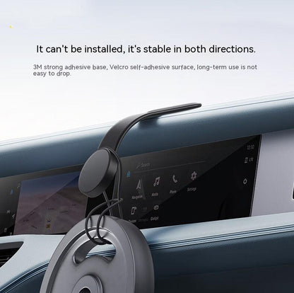 Magnetic Bendable Car Mobile Phone Holder Wireless Charger Phone Holder 15W Car Dash Mount Compatible With Phone - AutoBits