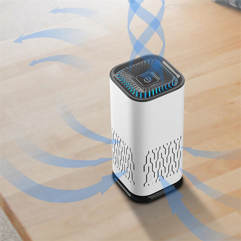 Portable Negative Ion Air Purifier – Removes Dust, Smoke & Odors for Home & Car - AutoBits