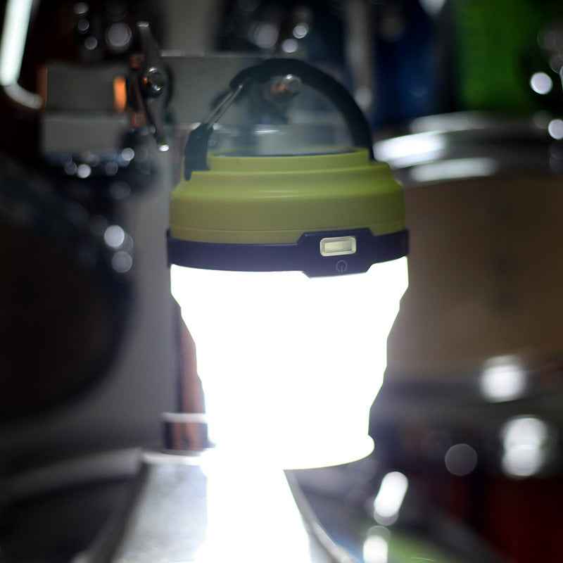 Solar Camping Light – Multifunctional Silicone Outdoor Lantern