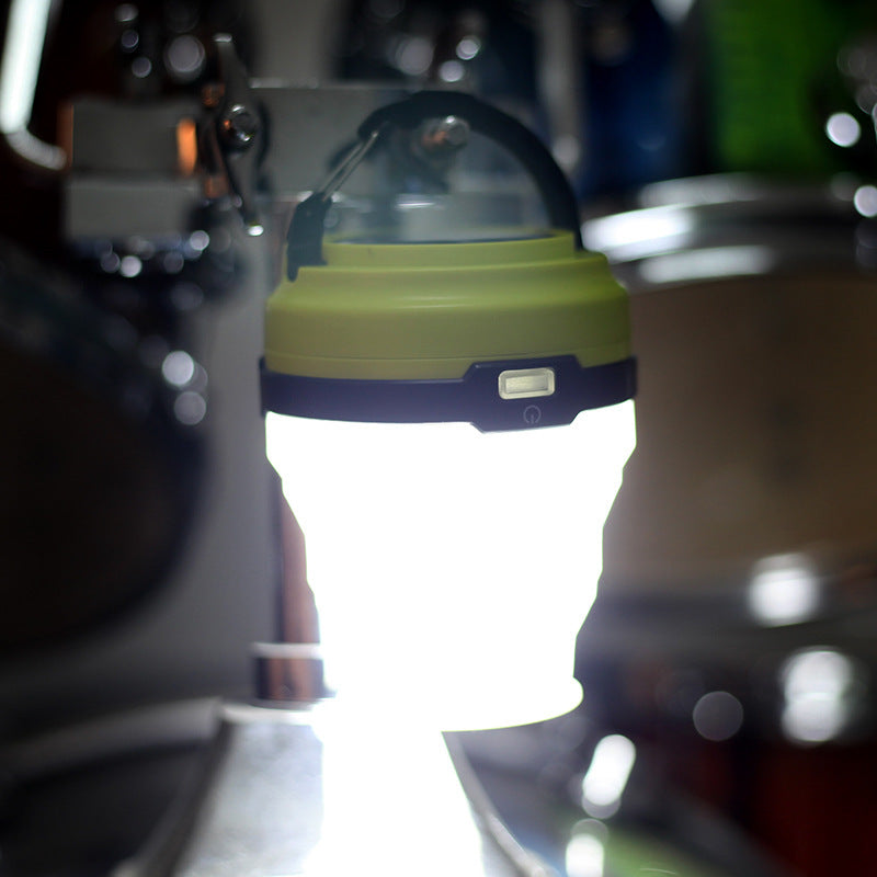 Solar Camping Light – Multifunctional Silicone Outdoor Lantern