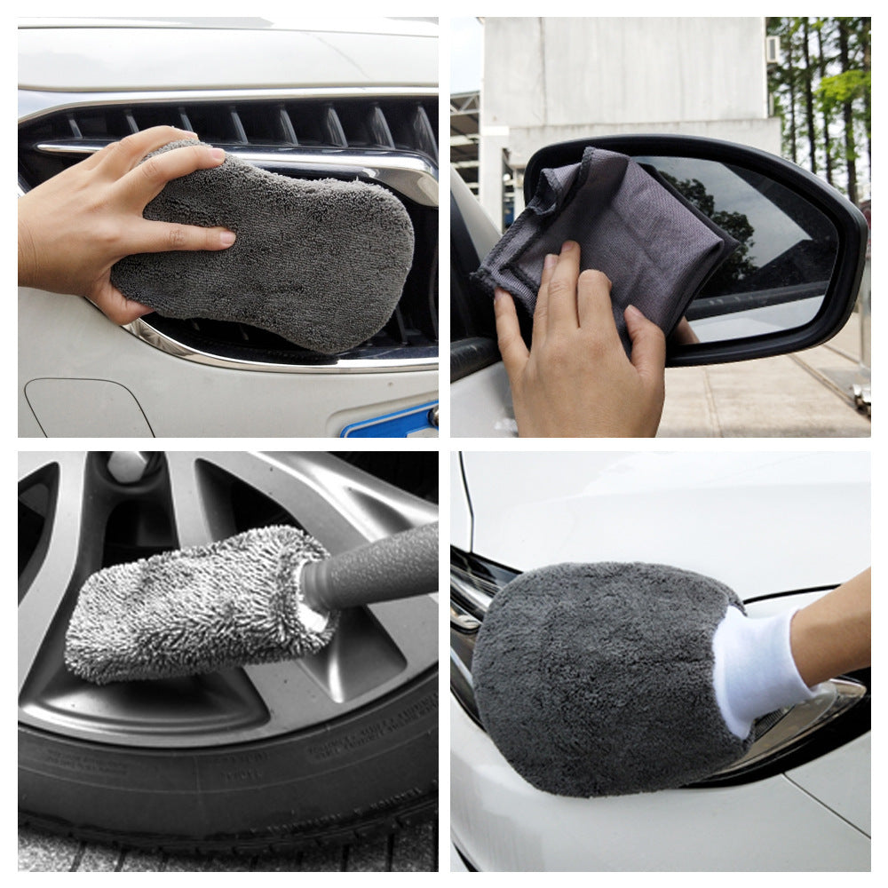 Premium 9-Piece Car Cleaning Kit – Ultimate Shine & Care - AutoBits