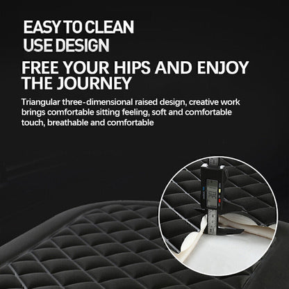 46x48CM Memory Car Seat Cushion – Comfortable & Non-Slip Protection