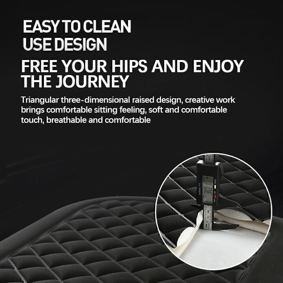 46x48CM Memory Car Seat Cushion – Comfortable & Non-Slip Protection