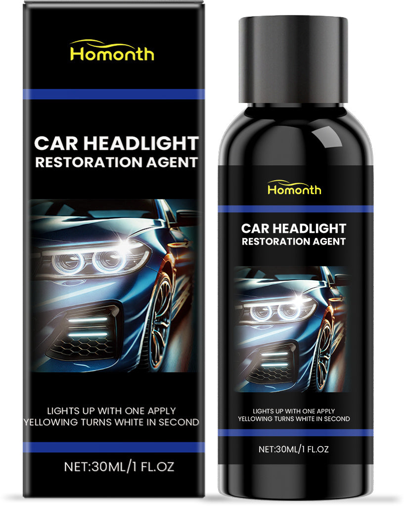 Car Headlight Restoration Agent for Clearer, Brighter Lights