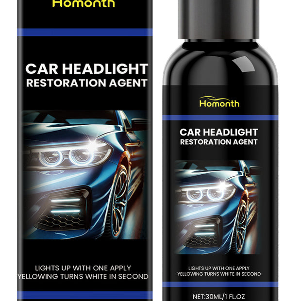 Car Headlight Restoration Agent for Clearer, Brighter Lights