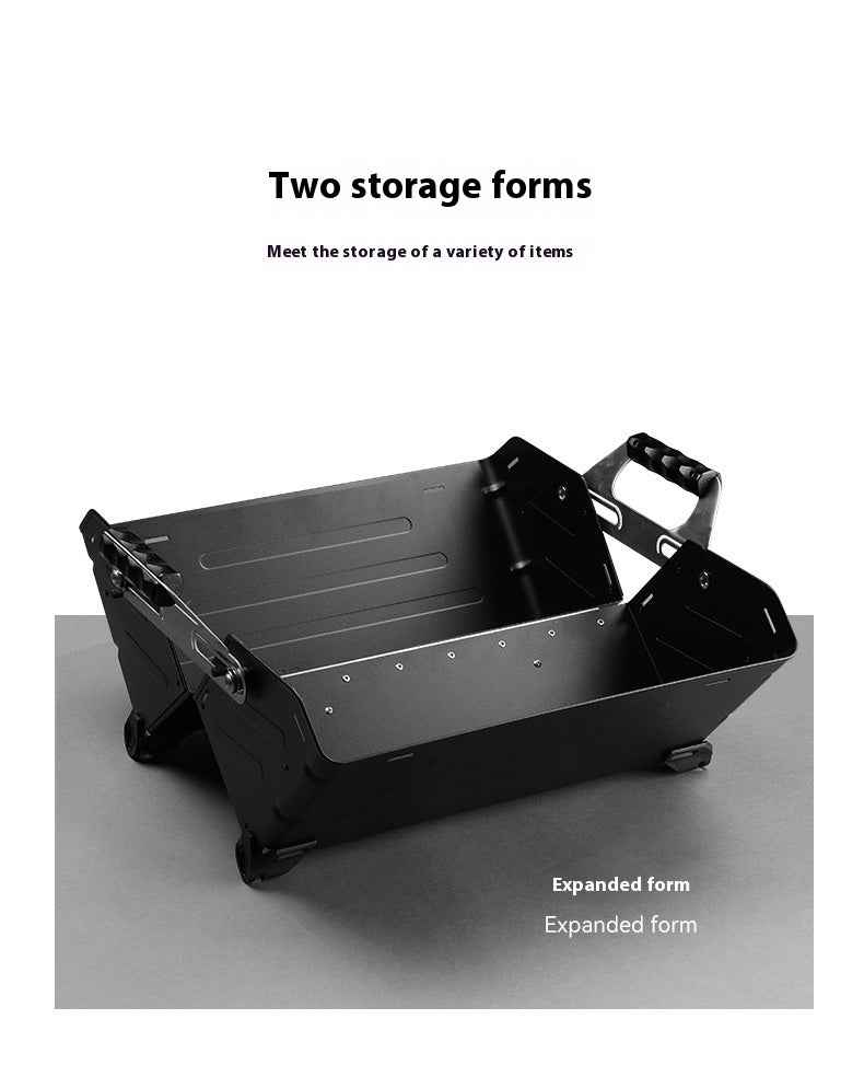 Camping Outdoor Folding Storage Box – Durable & Compact Organizer