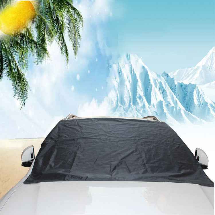 Magnetic Windshield Cover – Snow, Ice, Frost & UV Protection | Waterproof Aluminium | L & XL