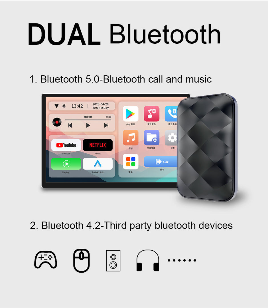 Original Car CarPlay Upgrade – Android Smart Box for Seamless Connectivity - AutoBits