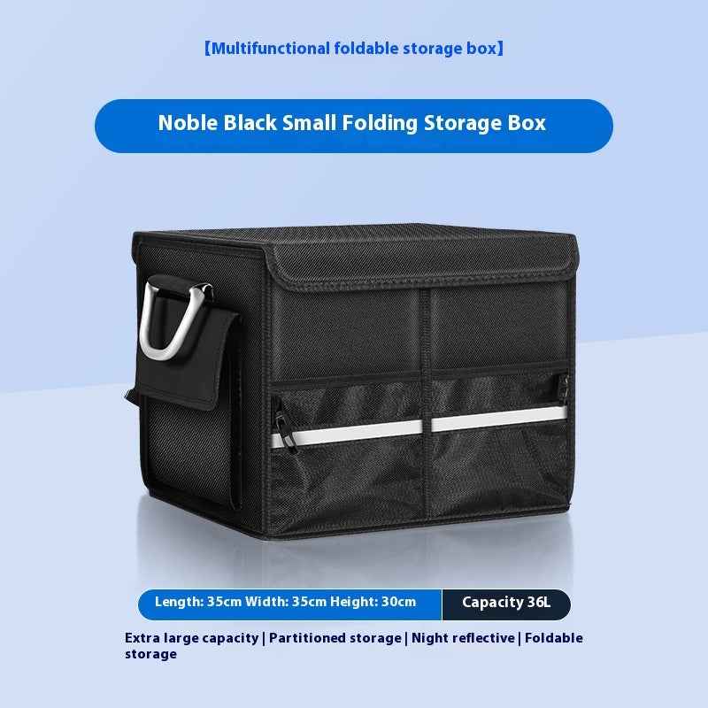Foldable Car Boot Organizer – Waterproof Oxford Cloth, 3 Sizes | Large-Capacity Trunk Storage Box