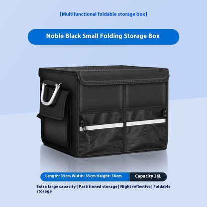 Foldable Car Trunk Organizer: Portable, Large-Capacity Storage Box