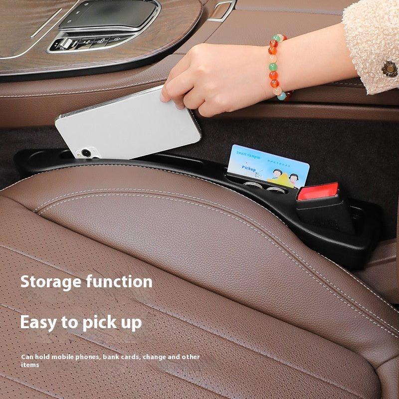 Car Seat Gap Sealing Strip – Organizer & Protector for Phones, Cards & More