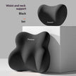 AutoBits™ Car Memory Foam Headrest & Lumbar Support Pillow | Ergonomic Neck & Back Cushion for All Vehicles