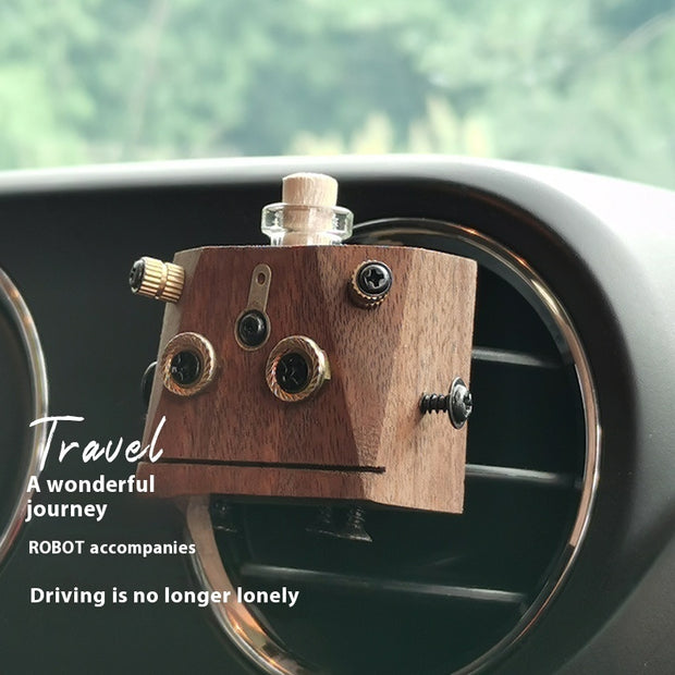 Wooden Car Perfume Bottle Aroma Diffuser – Stylish Aroma Diffuser for Your Car