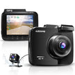 4K GS63H Dash Cam Dual Lens Car Camera with GPS, WiFi, Night Vision, Loop Recording