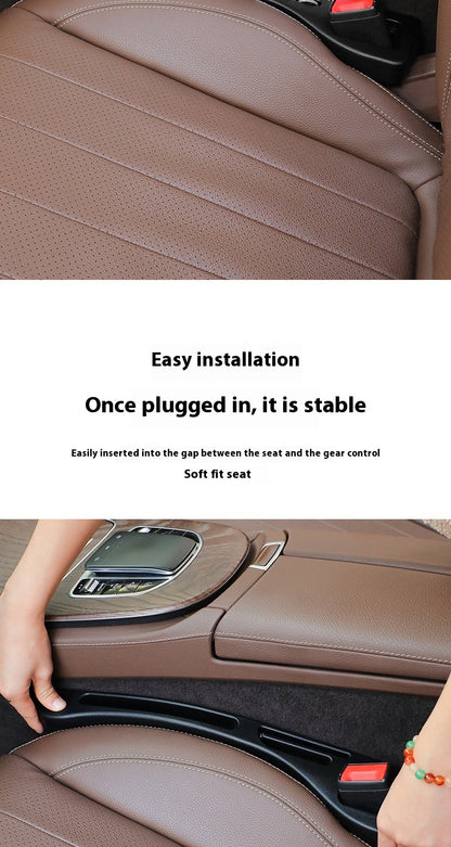 Car Seat Gap Sealing Strip – Organizer & Protector for Phones, Cards & More