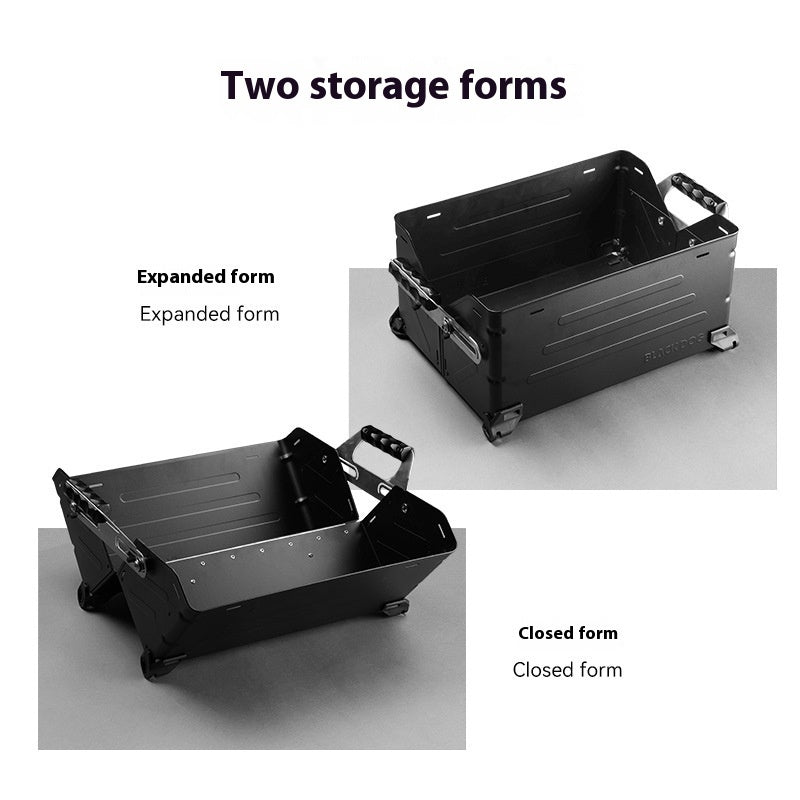 Camping Outdoor Folding Storage Box – Durable & Compact Organizer