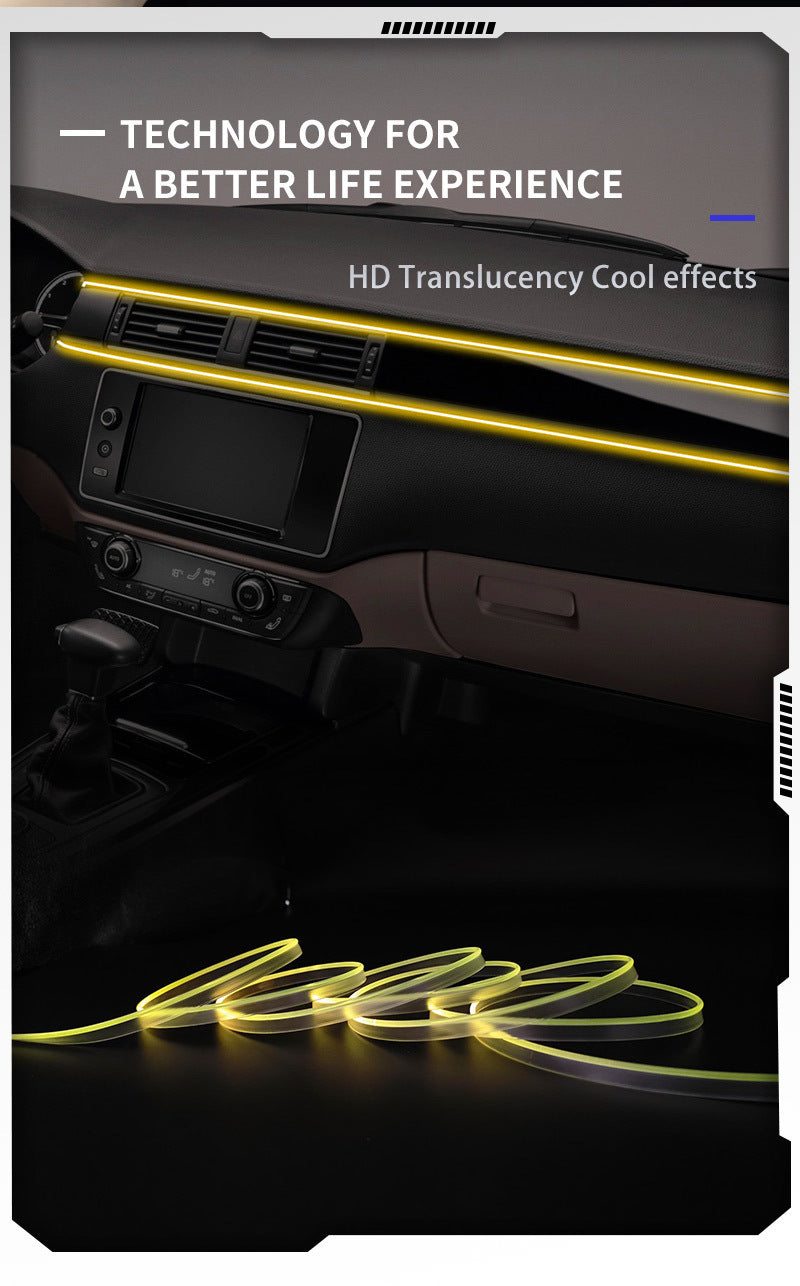 AutoBitStore™ Music Rhythm Car LED Strip – 64 Colors + APP & Voice Control!