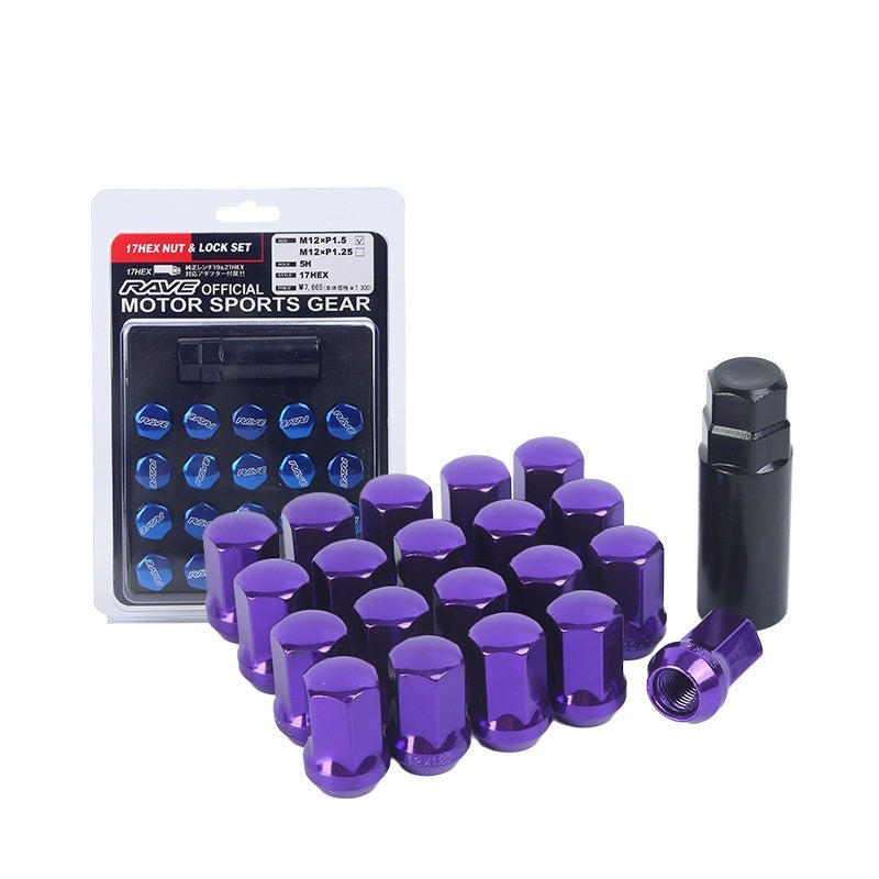 Cross-Border Wholesale Auto Parts – Modified Rim Nut Tire Screw for Universal Fit