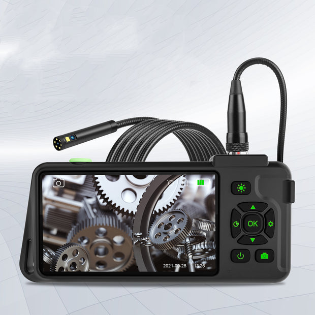 Portable Handheld Industrial Endoscope – 4.5 Inch Screen for Automotive & Pipeline Inspection - AutoBits