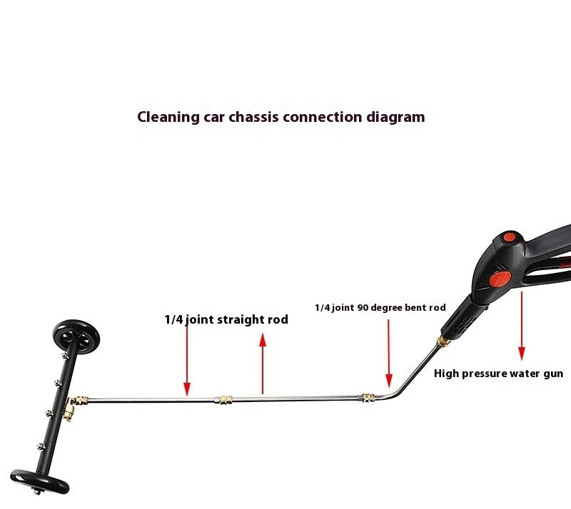 16-Inch High-Pressure Chassis Cleaner – Deep Clean for Cars & Trucks - AutoBits