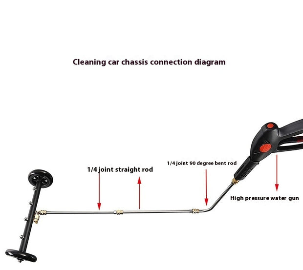 16-Inch High-Pressure Chassis Cleaner – Deep Clean for Cars & Trucks - AutoBits