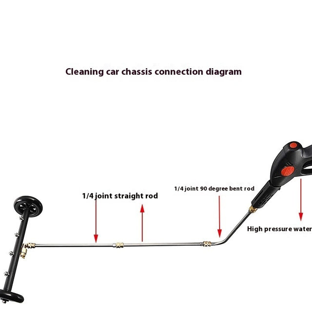 16-Inch High-Pressure Chassis Cleaner – Deep Clean for Cars & Trucks - AutoBits