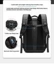 Travel Laptop Backpack – Large-Capacity Business Bag with USB Port & Vacuum Compression