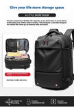 Travel Laptop Backpack – Large-Capacity Business Bag with USB Port & Vacuum Compression