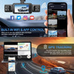 AutoBitStore™ 360° 4-Channel Dash Cam – Full Vehicle Surround Coverage, IR Night Vision & Smart OBD Radar Surveillance System