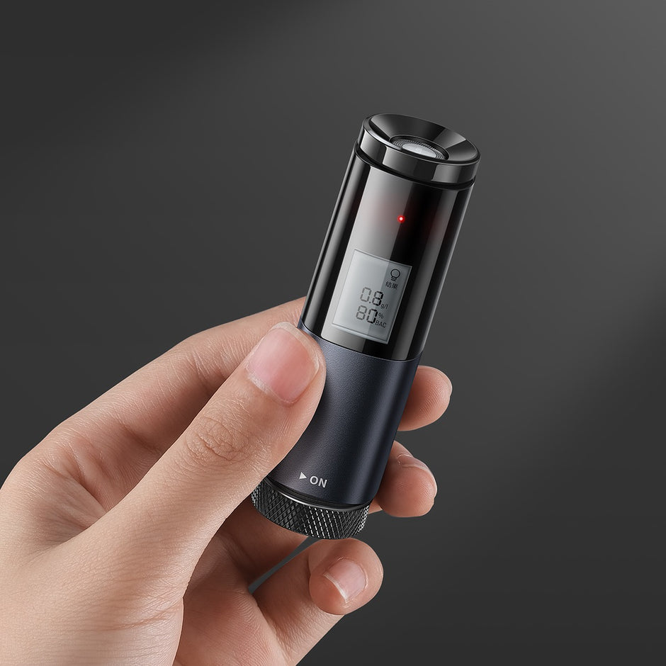 Baseus Smooth Precision Rechargeable Breathalyzer – Accurate & Portable Alcohol Tester